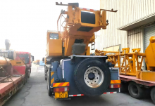 XCMG Used Crane Boom Truck QY180K5C Heavy Duty Steel Structure Lifting